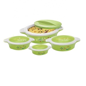 Ensemble de 4 casseroles en acier inoxydable Oracle, écologiques, en provenance du Maharashtra - Product Image 1