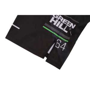 Pantalones Cortos de Grappling BJJ Sublimados en Blanco con Diseño Personalizado GREEN HILL, Ropa de Artes Marciales de Poliéster con Función Elástica para Uso en el Gimnasio - Product Image 3