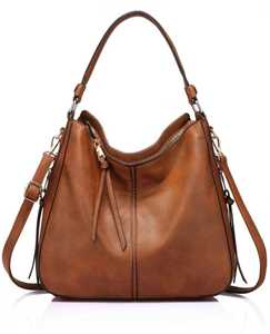 Premium Genuine Leather Bags for <b>Men</b> and Women Stylish Durable <b>Handbags</b> and Shoulder Bags for Daily Use from India - Product Image 1