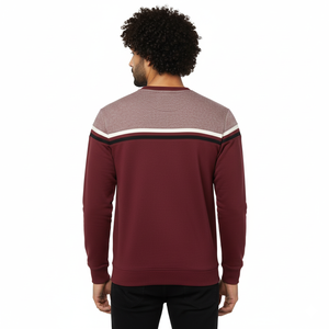 Sudadera ecológica de algodón y poliéster para hombre, sudadera holgada con estampado personalizado bordado y cuello redondo, ropa informal de verano tejida sólida - Product Image 4