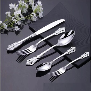 Modern Handmade <b>Cutlery</b> Set Personalized Decorative Classic Stainless Steel stylish <b>vintage</b> fancy single Flatware Set - Product Image 2