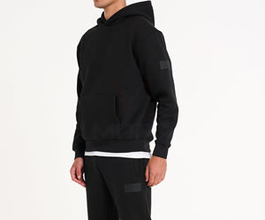 Sweat à capuche personnalisé 2024 Premium Pullover All-Color 100% Sweat-shirt élégant pour hommes et femmes Hiver Techniques teintes unies - Product Image 5