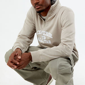 Sudadera transpirable ecológica bordada de algodón 100% de invierno para hombre - Product Image 6