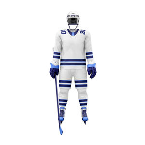 Uniforme de Hockey sobre Hielo 100% Poliéster, Venta Caliente, Uniforme de Hockey sobre Hielo Hecho a Medida, Mejor Precio, Uniforme de Hockey sobre Hielo con Servicio OEM - Product Image 1