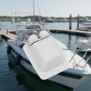 Glanda de Doble Entrada ABS IP68 Impermeable para Cables de RV y Barcos - Product Image 3