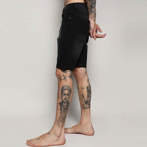 Pantalones cortos de mezclilla para hombre de tendencia de la industria de ropa al aire libre de estilo único - Product Image 2