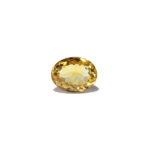 Cristal de Citrino Natural de 4.65 Quilates, Facetado, Gema de Alta Calidad, Corte Ovalado Amarillo Dorado, Tratado Térmicamente, Certificado por IGI - Product Image 1