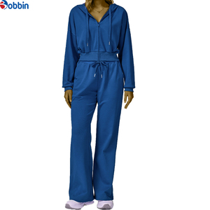 Conjunto Deportivo de 2 Piezas para Mujer, Personalizado con Logotipo, para Correr al Aire Libre en Invierno, con Capucha y Cremallera, Ropa Deportiva de Invierno - Product Image 6