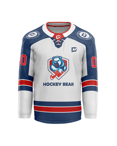 Jersey de hockey sobre hielo juvenil al por mayor, MOQ bajo, Diseña tu propio uniforme de hockey sobre hielo hecho a medida con pantalones de concha - Product Image 2