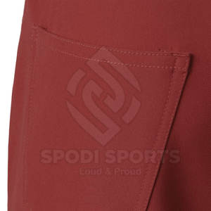 Pantalones acampanados de marca privada para hombre, pantalones acampanados de Color sólido para hombre, pantalones acampanados con bolsillos laterales a la venta - Product Image 6
