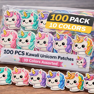 <b>Cute</b> Fantasy Horse Embroidered Iron On Patch Applique for Kids Clothes Bags Hats DIY Accessories - Product Image 1