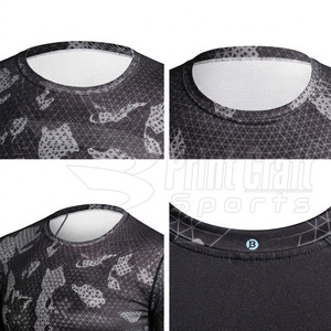 Outdoor Use New Design <b>Men</b> <b>Base</b> <b>Layer</b> Shirts Camo Printing Fitness Wear <b>Men</b> <b>Base</b> <b>Layer</b> Shirts - Product Image 6