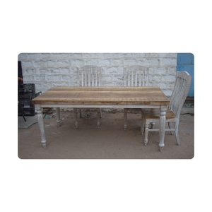 Muebles DE INTERIOR DE MADERA modernos vintage, juego de comedor de 6 personas, sofá de madera de mango para sala de estar, duradero y elegante - Product Image 3