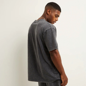 Camiseta extragrande de algodón 100% para hombre, serigrafía de alta calidad, transpirable, ligero, desteñido al sol, logotipo personalizado, estampado ODM/OEM disponible - Product Image 3