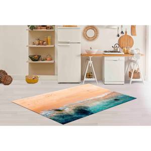 Alfombra Costera: Paisaje con Vista al Mar, Alfombra Antideslizante, Alfombra Suave No Tejida - Product Image 4