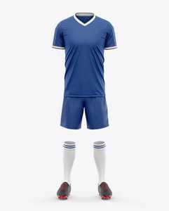 Kit de uniforme de fútbol americano personalizado para hombre, pantalones de Jersey de equipo, ropa de entrenamiento de secado rápido, ropa deportiva de poliéster duradera al por mayor - Product Image 4