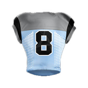 ชุดยูนิฟอร์มอเมริกันฟุตบอลดีไซน์ล่าสุด ระบายอากาศได้ดี ไซส์ใหญ่ ขาสั้น คุณภาพสูง ผลิตจากผ้าโพลีเอสเตอร์ 100% ออกแบบมาสำหรับ - Product Image 6