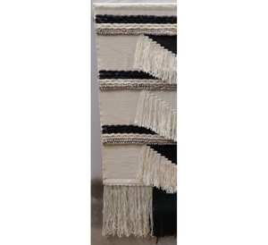 Meilleures ventes de tentures murales bohèmes en macramé, tapisserie en coton faite à la main - 40x30 pouces, décoration murale bohème, utilisez un design personnalisé - Product Image 2