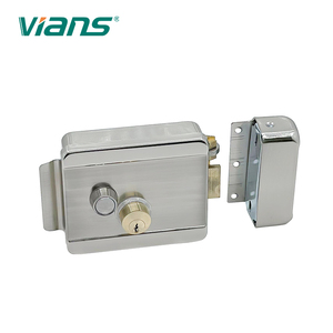 <span class=keywords><strong>Serratura</strong></span> <span class=keywords><strong>Elettrica</strong></span> a Doppio Cilindro 12V per Controllo Accessi e Antifurto, con Sblocco a Chiave, in Acciaio Inox per Cancelli e Porte - Product Image 6