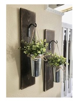 Jardinière murale en métal écologique et légère pour jardin, taille personnalisée, exportateur en gros dans le monde entier