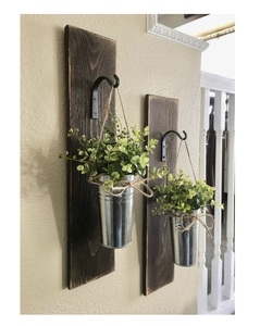 Decoración de Pared, Macetero de Pared de Hierro y Metal, Exportador, Nuevo Diseño, Macetero de Pared de Metal Hecho a Mano, Exportador Mayorista a Todo el Mundo - Product Image 1