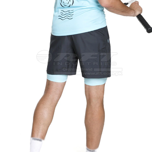 Nouveau modèle de short de gym en coton pour hommes taille adulte fabrication pakistanaise short de jogging pour hommes - Product Image 3