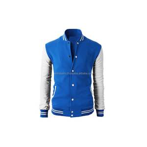 Personalized Men Winter Unisex Button College Letterman Bomber Jackets Custom Adult Baseball Varsity Jacket Breathable UV - Product Image 5