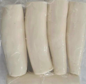 Porciones de raíz de yuca (cáscara) congeladas de Vietnam de calidad superior, elaboradas con material almidonado uniforme, diseñadas para freír y cocinar de forma tradicional. - Product Image 3