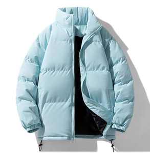 Nouvelle veste matelassée décontractée pour homme, tendance, épaisse, en coton, col montant, ample, à capuche, pour l'hiver - Product Image 5