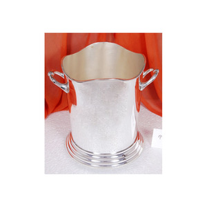 2025 bière vin Champagne seau à glace fabriqué à la main nouvelle arrivée Premium Look argent plaqué à la main refroidisseur de vin Barware - Product Image 1