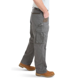 2023 Primavera Verano pantalones Cargo para hombres logotipo personalizado de alta calidad nuevo diseño moda estilo Casual cintura media PANA recta - Product Image 5