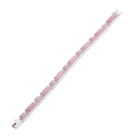 À la mode nouveau Style rose opale lien Bracelet 925 argent Sterling Boho Hippie bijoux bijoux de mode en gros en vrac