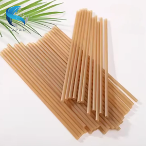 Custom Logo Sugarcane <b>Drinking</b> <b>Straws</b> Plastic Free Compostable - Product Image 5