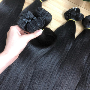 ผมเวียดนามแท้แบบตรงธรรมชาติ  แบบซุปเปอร์ดับเบิ้ลดรอน  พร้อมขายส่ง  ขนาด 18-32 นิ้ว - Product Image 5