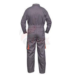 Combinaison de sécurité légère à fermeture éclair Combinaison de sécurité en gros fabriquée en coton et polyester à bas prix - Product Image 3