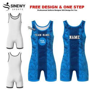 Combinaison de lutte professionnelle Team USA Confort ultime Combinaison de lutte sur mesure Design cool Combinaisons de lutte USA et Europe - Product Image 4