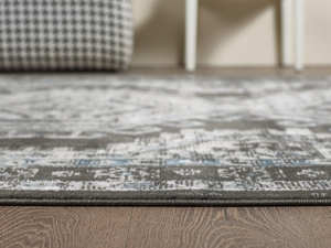 Alfombra Turca de Lujo Hecha a Máquina Palmira 32x35 16 L L Gris D Gris, Alfombra Premium para Sala de Estar del Fabricante de Gaziantep - Product Image 4