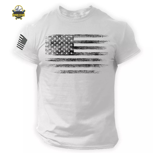 Camisetas de Alta Calidad 100% Algodón para Hombre, Estilo Urbano, Venta al Por Mayor, Secado Rápido, Anti-Pilling, Corte Regular, Manga Corta, 180 Gramos - Product Image 4