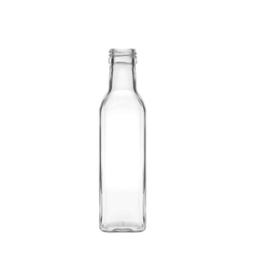 Bouteille d'huile en verre Flint Marasca de 250ml - Product Image 1