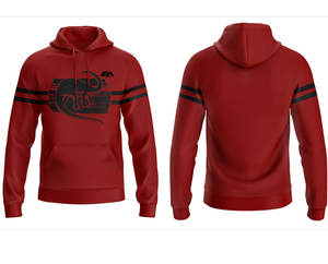 Haute qualité 100% Polyester Sublimation pull à capuche vêtements de sport d'hiver brodé impression numérique à capuche fabricant direct - Product Image 1