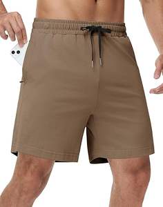 Pantalones Cortos Deportivos Personalizados con Logotipo, Pantalones Cortos de Entrenamiento y Running para Hombre, Cintura Elástica, Pantalones Cortos Crossfit de Nailon - Product Image 1