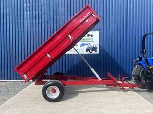 Remolque Agrícola con 4 Ruedas y Sistema de Elevación Hidráulico para Uso Agrícola - Product Image 2