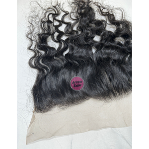 Extensions de cheveux indiens bruts bouclés naturels avec lace frontal suisse 100% vierge avec un seul donneur Fournisseur en gros d'exportation - Product Image 2