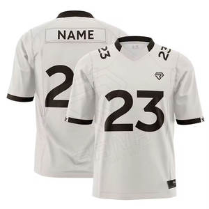 Camisetas de Fútbol Personalizadas al por Mayor, Bordadas, de Alta Calidad, Transpirables, de Manga Corta, para Equipos Americanos, para Hombre y Mujer - Product Image 6