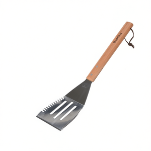 Espátula para Barbacoa de Acero Inoxidable con Mango de Madera (41cm) C83500770 Herramienta para BBQ - Product Image 2