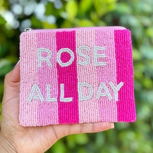 Monedero de cuentas hecho a mano, mini bolsa bordada con cremallera, bolso personalizado con diseño de animales y texto, regalo promocional de moda, correa de cadena, venta al por mayor - Product Image 5