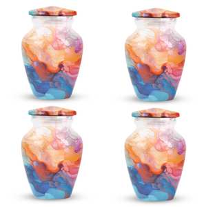 Vibrant Color Swirl Urn <b>for</b> Human <b>Ashes</b> Personalized Decorative <b>for</b> Adults <b>Ashes</b> <b>Keepsake</b> Memorial <b>Ashes</b> 1-200 Cubic Inch Urn - Product Image 6