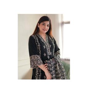 Traje Sharara de Georgette de Diseño para Mujer, Calidad Premium, con Bordado y Lentejuelas, para Bodas Indias y Pakistaníes, Exportado Directamente - Product Image 1