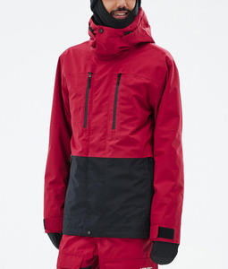 Chaqueta de Esquí Personalizada 2026, Roja y Negra, Impermeable, Cortavientos y Aislante, para Hombres, Mujeres y Unisex - Product Image 1