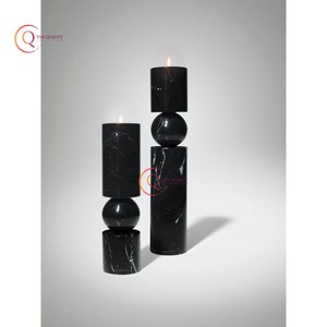 Hot Selling Exclusive Marble <b>Candle</b> Stick Holder for Wedding and Christmas Hotel Lighting Elegant <b>Candle</b> <b>Stand</b> Accessory Supply - Product Image 3